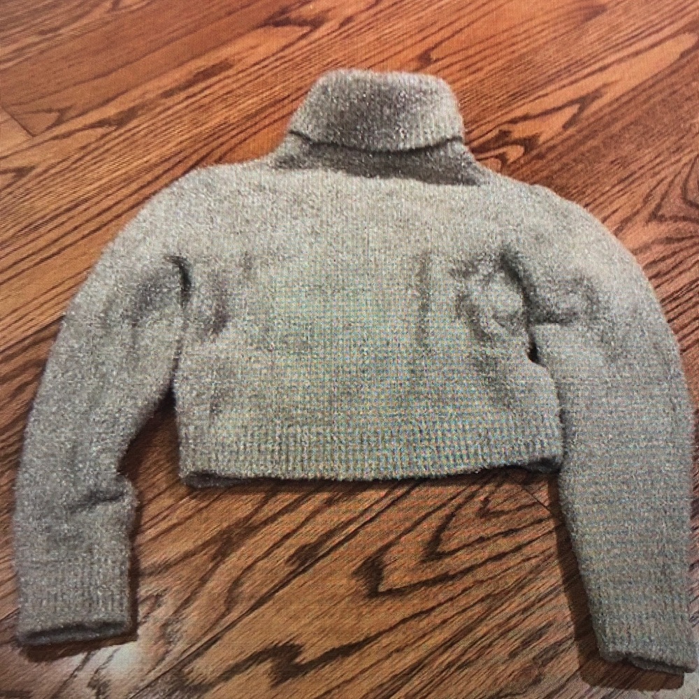 Cozy Kids' Gray Turtleneck Sweater